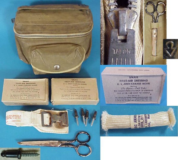 US WWII, First Aid Kit Pilot, very good condition