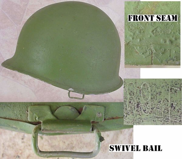 US WWII, Helmet M1 FS SB 007, condition see picture