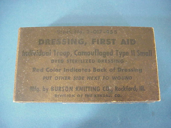 US WWII, Bandage First Aid Burson 02, very good condition