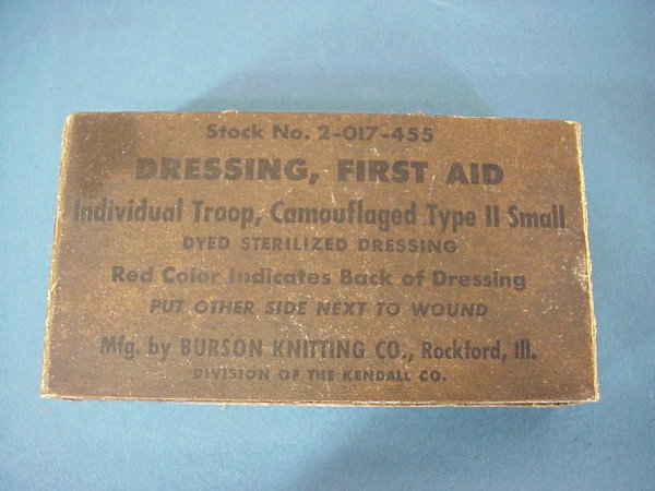 US WWII, Bandage First Aid Burson 03 very good condition, what you see is what you get