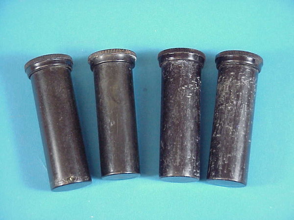 US WWII, Medical Plastic Tubes for Medical Pouch, very good condition