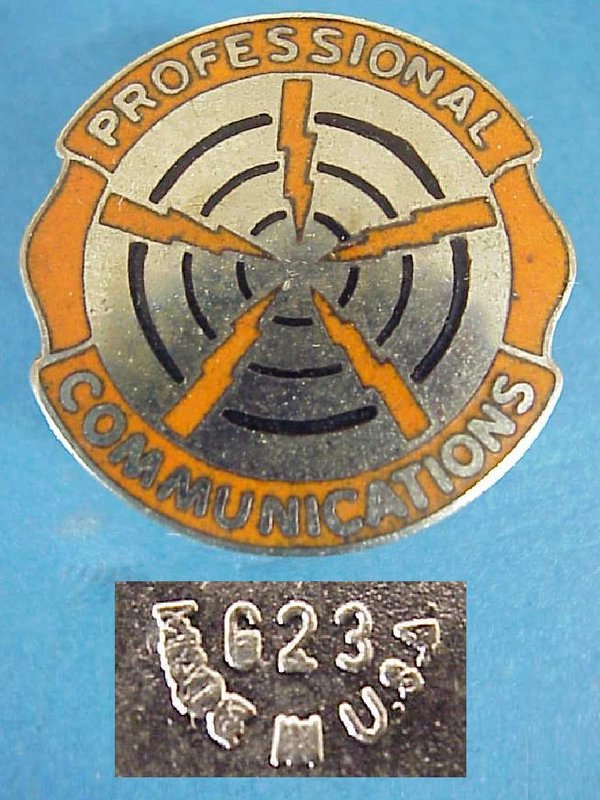US WWII Crest 5th Signal Command