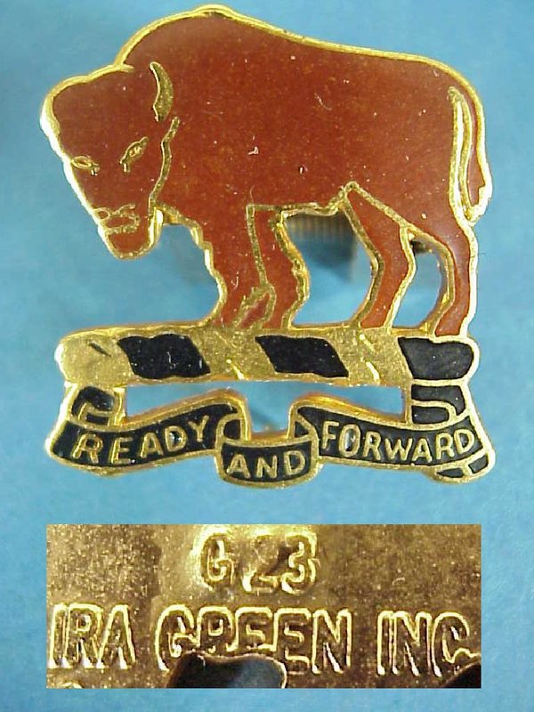 US WWII Crest 10th Cavalry Regiment