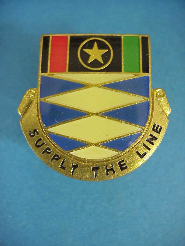 US WII Crest 95th Supply Service Batallion 01