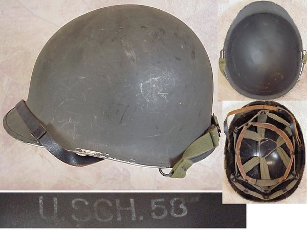 BW, Helmet M1 U.SCH. 53, condition see picture