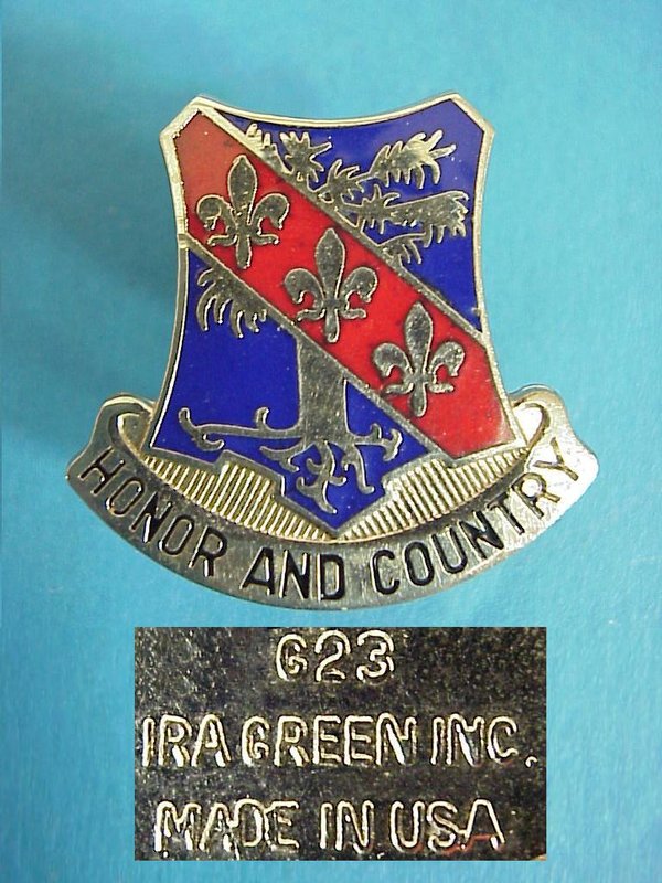 US WII Crest 501st Para Infantrie Regiment