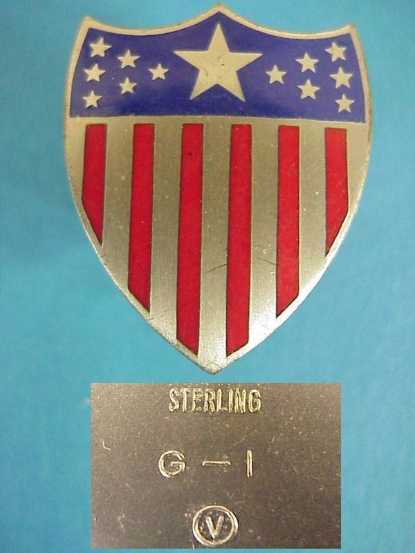 US WWII Crest Adjudant General Department 02