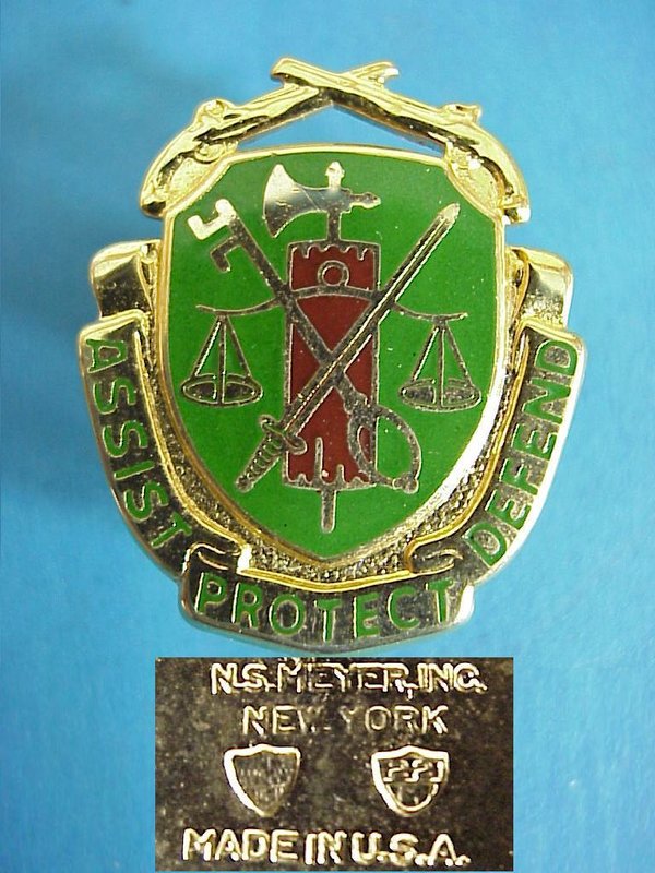 US WWII Crest Military Police Corps 01