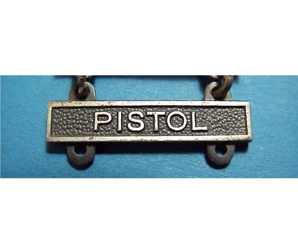 US WWII Badge Shield Bar Pistol 003