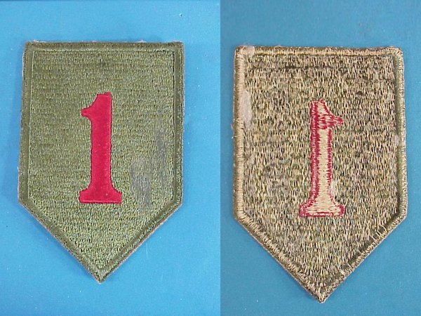 US WWII 1st Infantry Division Patch 02