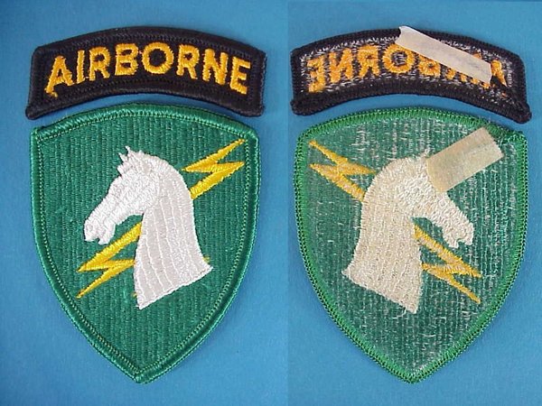 US WWII 1st Special Operations Command Airborne Patch 01