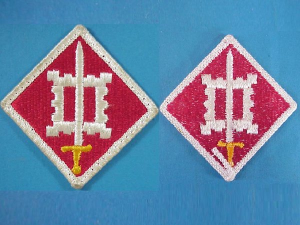US WWII Patch 18th Engineer Brigade