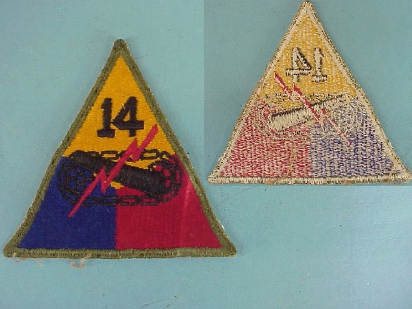 US WWII Patch 14th Armored Division