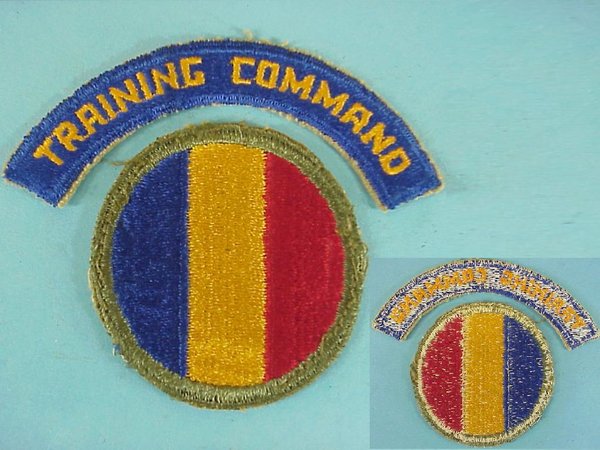 US WWII Patch Replacement & School Command 02