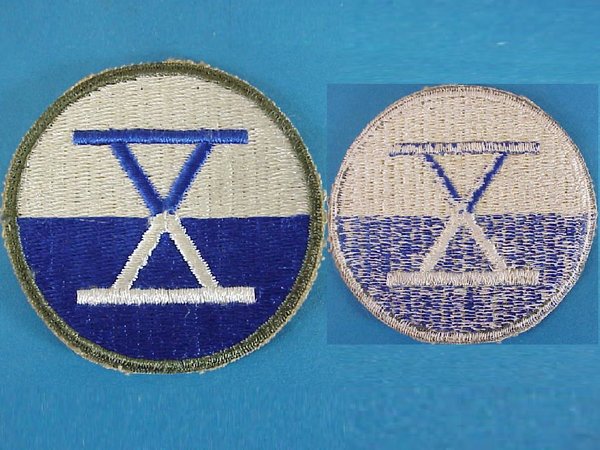 US WWII Patch X Army Force