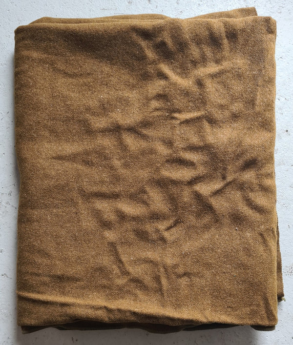 U.S. WWII Wool Blanket Type 1 used original 01