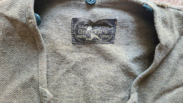 U.S. WWII Officer's Wool Vest for inside Field Jacket in mint Condition & in size 42