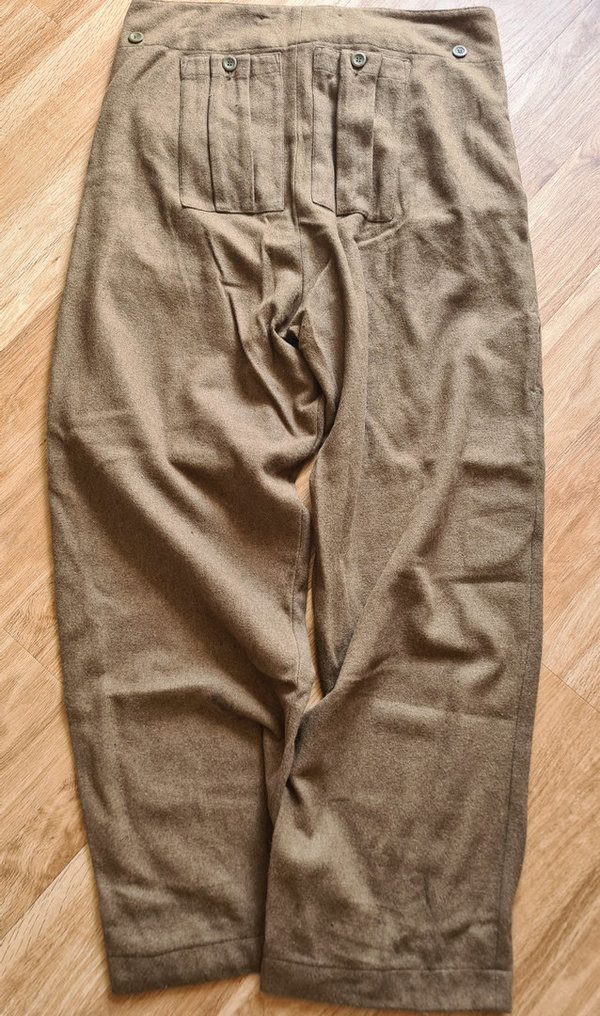 British WWII Paratrooper Wool Trouser Very good Repro in Top Mint Condition ! Size Large
