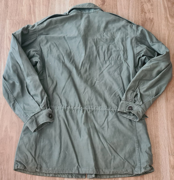 U.S. WWII Field Jacket M-1943 in used but very good Condition. Its Size 36L that like large 