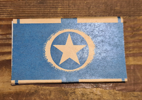 U.S. WWII original Cigarette Paper "Star". Top nice condition and very rare !