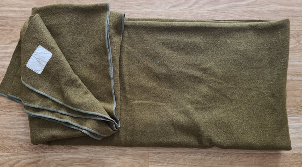U.S. WWII Wool Blanket original in top condition with label !