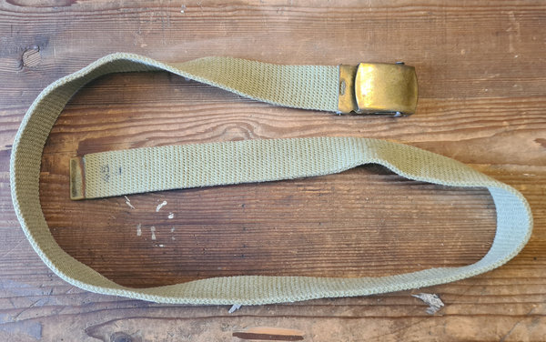 U.S. WWII Officer's Trouser belt original ! good big Size 109cm lenght. Very nice Condition