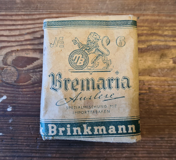 German WWII Tabac original Bremaria full & unopened. Very rare ! What you see is what you get .