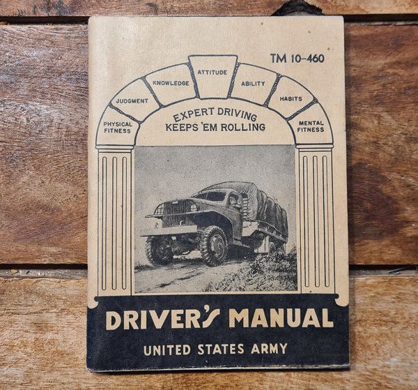 U.S. WWII original Technical Manual War Department # TM 10 - 460 in absolutely top condition