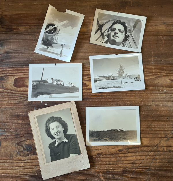 U.S. WWII original Photos in absolutely top condition from a US Fighter Pilot. There are 6 original