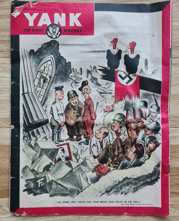 U.S. WWII Yank Magazine in excellent Condition. Dated May the 18th 1945