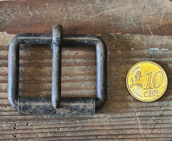 GERMAN Wehrmacht Pin Buckle. They are in really good condition and 38mm broad inside