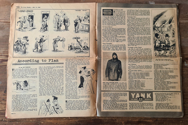 U.S. WWII Yank Magazine in excellent Condition. Dated Januar the 12th 1945