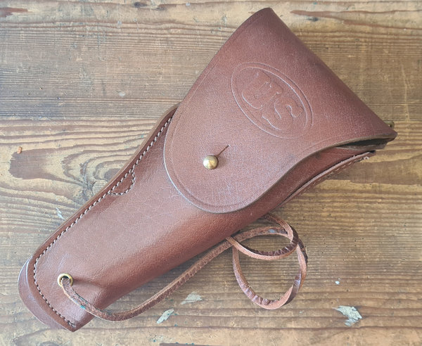 U.S. WWII reproduction Pistol Holster leather for Pistol Cal.45 in new condition
